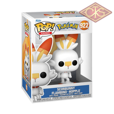 Funko POP! Games - Pokemon - Scorbunny / Flambino / Hopplo (922)