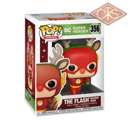 Funko POP! Heroes - DC Super Heroes - The Flash (Holiday Dash) (356)