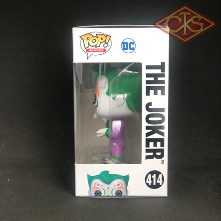 Funko POP! Heroes - Dia De Los DC - The Joker (414) Small Box Damage