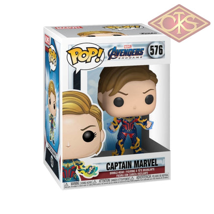 Funko Pop! Marvel - Avengers:  End Game Captain (W/ New Hair) (576) Figurines