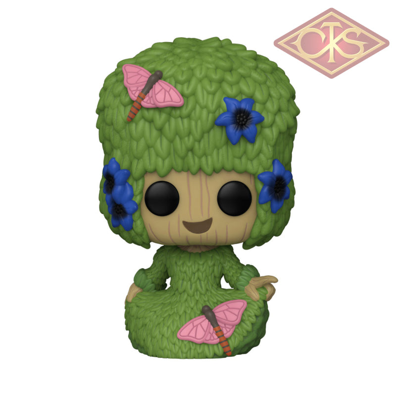 Funko POP! Marvel I am Groot Fancy Groot (1191)| The Kid