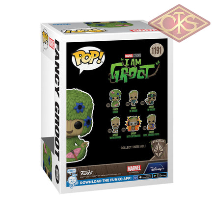 Funko POP! Marvel - I am Groot - Fancy Groot (1191)