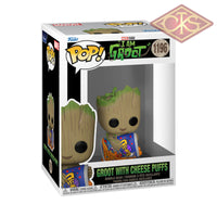 Funko POP! Marvel - I am Groot - Groot w/ Cheese Puffs (1196)