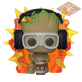 Funko POP! Marvel - I am Groot - Groot w/ Detonator (1195)