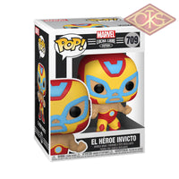 Funko POP! Marvel - Lucha Libre - El Héroe Invicto (Iron Man) (709)