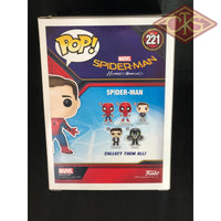 Funko POP! Marvel - Spider-Man : Homecoming - Spider-Man (Unmasked) (221) 'Smal Box Damage'