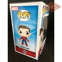 Funko POP! Marvel - Spider-Man : Homecoming - Spider-Man (Unmasked) (221) 'Smal Box Damage'