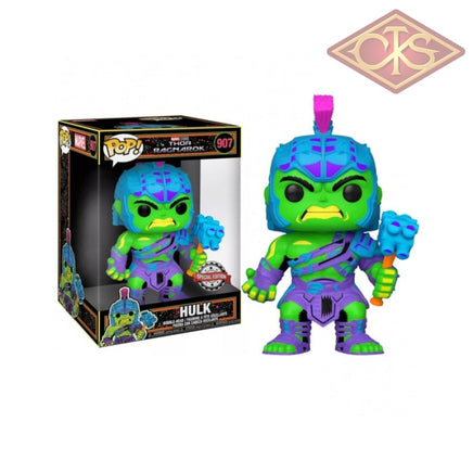 Funko POP! Marvel - Thor, Ragnarok - Hulk (Blacklight) 6" (907) Exclusive