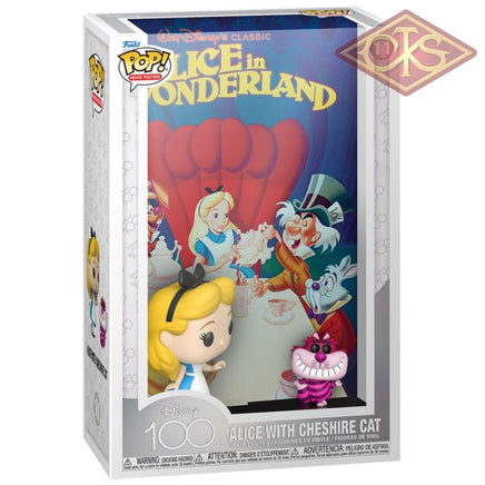Funko POP! Movie Poster - Disney, Alice in Wonderland - Alice w/ Cheshire Cat (11)
