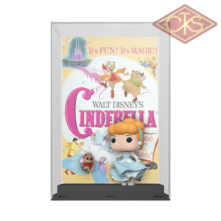 Funko POP! Movie Poster - Disney, Cinderella - Cinderella w/ Jaq (12)