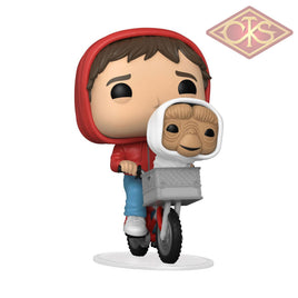 Funko POP! Movies - E.T. (40th Anniversary) - Elliott w/ ET in Bike Basket (1252)