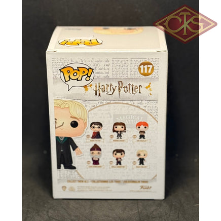 Funko POP! Movies - Harry Potter - Draco Malfoy w/Whip Spider (117) "Small Box Damage"
