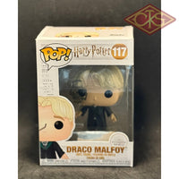 Funko POP! Movies - Harry Potter - Draco Malfoy w/Whip Spider (117) "Small Box Damage"