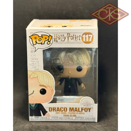 Funko POP! Movies - Harry Potter - Draco Malfoy w/Whip Spider (117) "Small Box Damage"