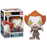 Funko POP! Movies - IT, Chapter Two - Vinyl Figure Pennywise w/ blade (782) Exclusive