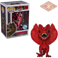 Funko POP! Movies - Jurassic Park - Dilophosaurus (Red) (550) Exclusive