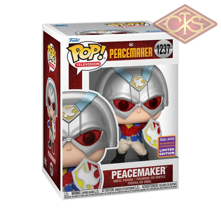 Funko POP Movies - Peacemaker - Peacemaker w/ Shield (1237) Exclusive