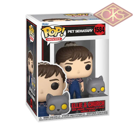 Funko POP! Movies - Pet Sematary - Ellie Creed & Church (1584)