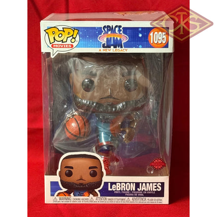 Funko POP! Movies - Space Jam, A New Legacy - LeBron James 10" (1095) Exclusive "Small Box Damage"