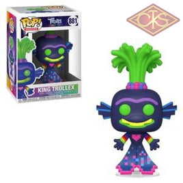 Funko Pop! Movies - Trolls World Tour King Trollex (881) Figurines