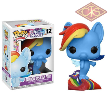 Funko Pop! My Little Pony - The Movie Rainbow Dash Sea (12) Figurines