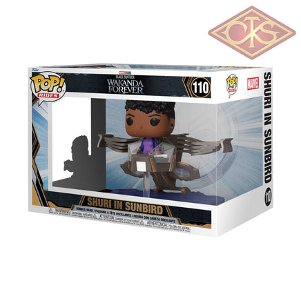 Funko Pop! Rides - Black Panther Wakanda Forever Shuri In Sunbird (110) Pop