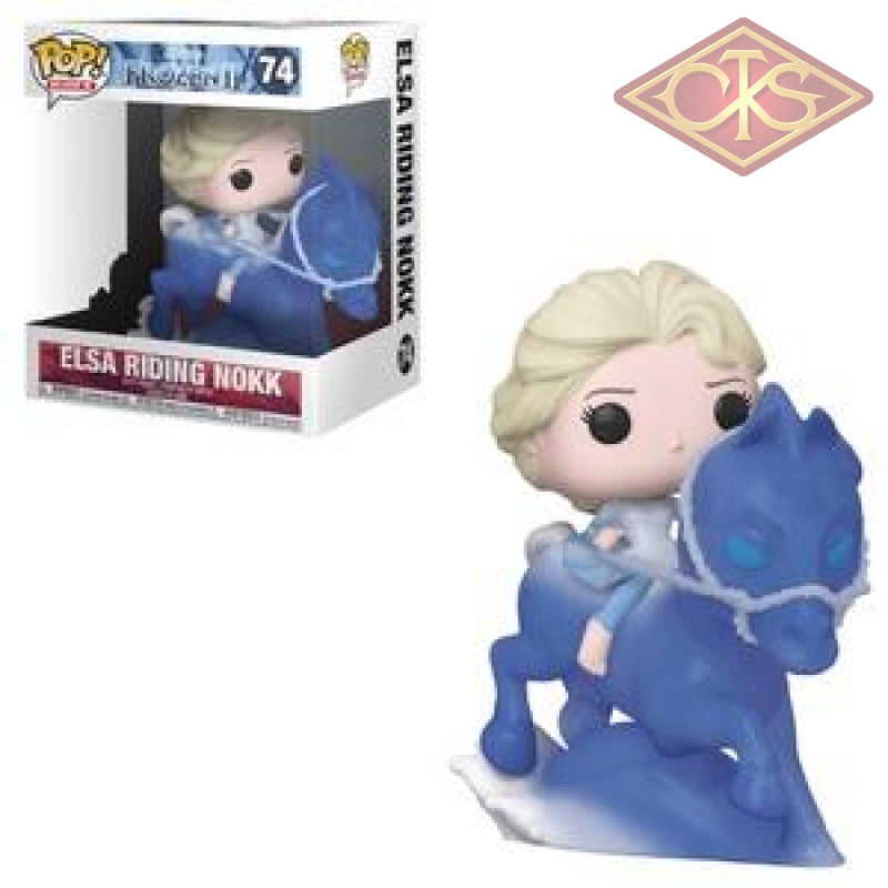 Funko POP! Rides - Disney - Frozen 2 - Elsa Riding Nokk (74)| The