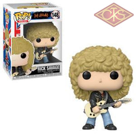 Funko Pop! Rocks - Def Lappard Rick Savage (148) Figurines