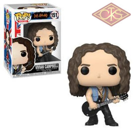 Funko Pop! Rocks - Def Leppard Vivian Campbell (151) Figurines