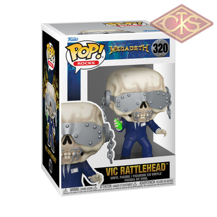 Funko Pop! Rocks - Megadeth Vic Rattlehead (320) Pop