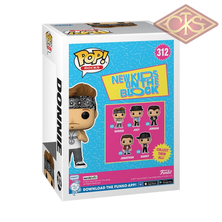 Funko POP! Rocks - New Kids on the Block - Donnie Wahlberg (312)