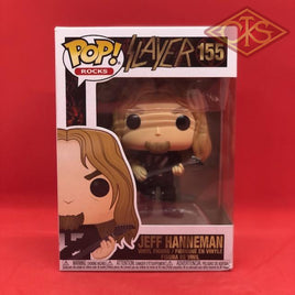 Funko POP! Rocks - Slayer - Jeff Hanneman (155) "Small Damaged Packaging"