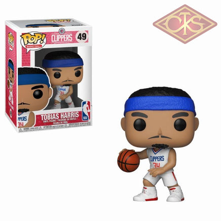 Funko Pop! Sports - Basketball Nba Clippers Tobias Harris (49) Figurines