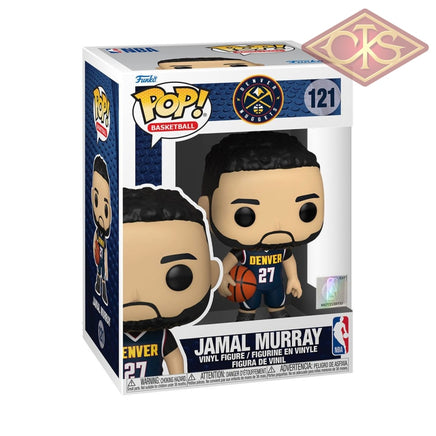 Funko POP! Sports - Basketball - NBA Denver Nuggets - Jamal Murray (Dark Blue Jersey) (121)