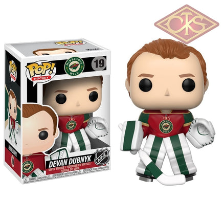 Funko Pop! Sports - Hockey Nhl Minnesota Wild Devan Dubnyk (19) Figurines