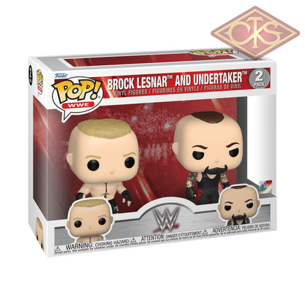 Funko POP! Sports - WWE Wrestling - Brock Lesnar & Undertaker (2Pack)