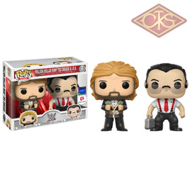 Funko Pop! Wwe - Wrestling Million Dollar Man Ted Dibiase & I.r.s. (2Pack) Exclusive Figurines