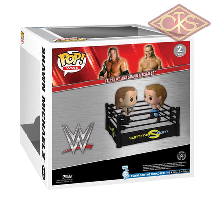 Funko POP! Sports - WWE Wrestling - Summer Slam Ring with Triple H & Shawn Michaels (2Pack)