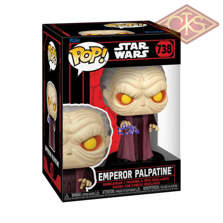 Funko POP! Star Wars - Dark Side - Emperor Palpatine (738)