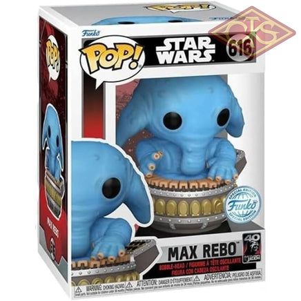 Funko POP! Star Wars - Return of The Jedi - Max Rebo (616) Exclusive