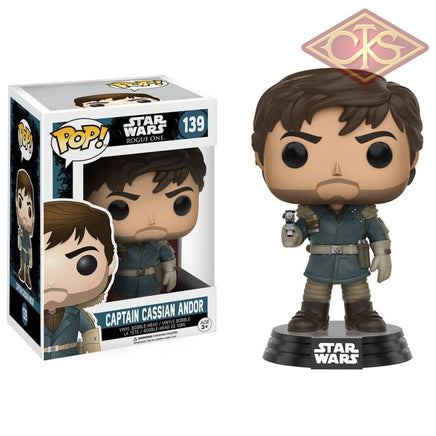 Funko Pop! Star Wars - Rogue One Captain Cassian Andor (139) Figurines