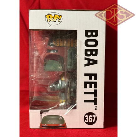 Funko POP! Star Wars - Star Wars, The Empire Strakes Back - Boba Fett 10" (367) Exclusive "Small Box Damage"