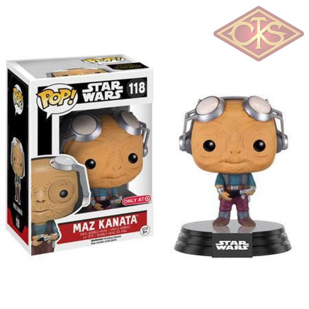 Funko Pop! Star Wars - The Force Awakens Maz Kanata (Goggles Up) (118) Figurines