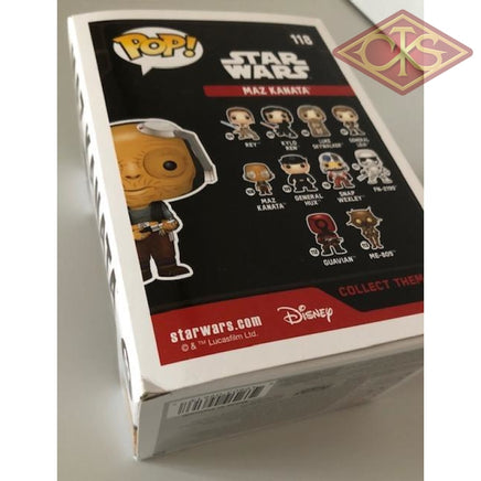 Funko Pop! Star Wars - The Force Awakens Maz Kanata (Goggles Up) (118) Damaged Packaging Figurines