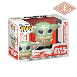 Funko POP! Star Wars - The Mandalorian - Holiday Grogu (733)