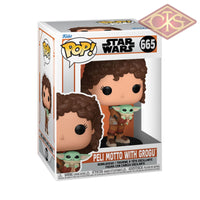 Funko POP! Star Wars - The Mandalorian - Peli Motto w/ Grogu (665)