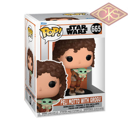 Funko POP! Star Wars - The Mandalorian - Peli Motto w/ Grogu (665)