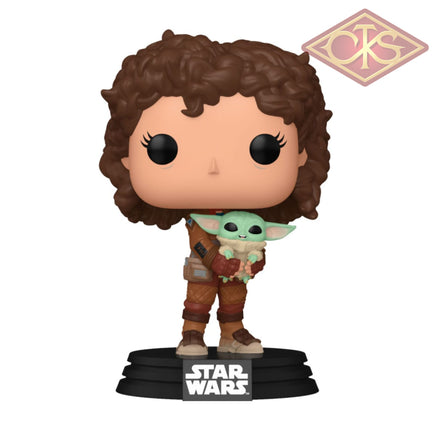 Funko POP! Star Wars - The Mandalorian - Peli Motto w/ Grogu (665)