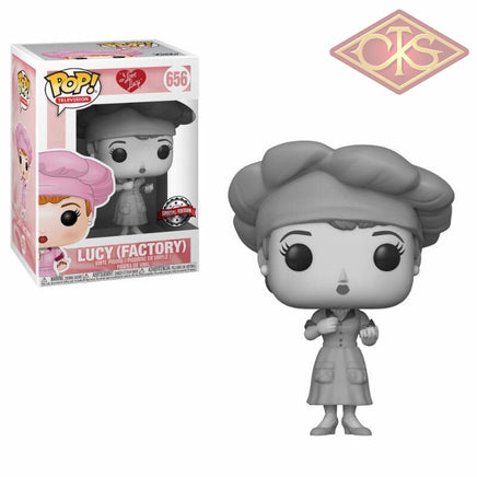 Funko Pop! Television - I Love Lucy (B/w) (Factory) (656) Exclusive Figurines
