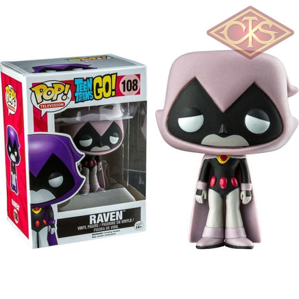 Funko POP! Television - Teen Titans Go! - Raven (Grey) (108)